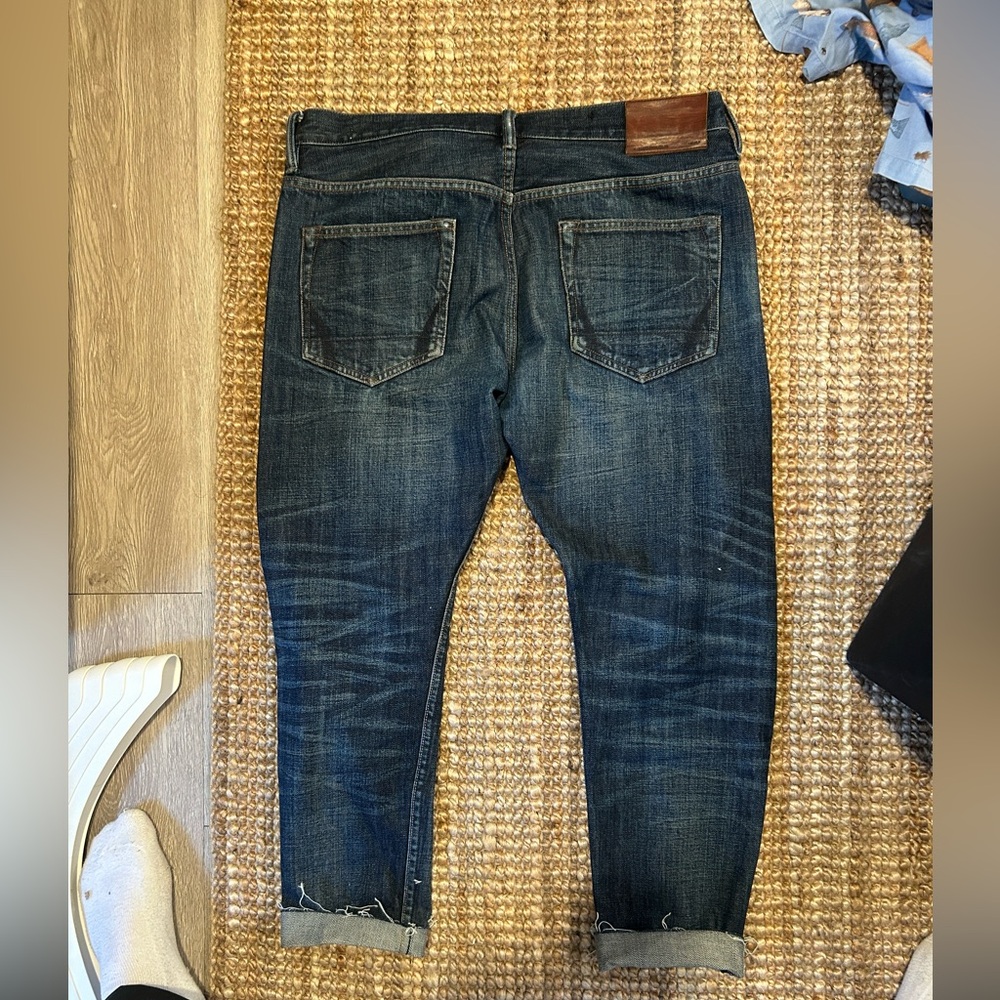 Allsaints cigarette jeans cropped tapered